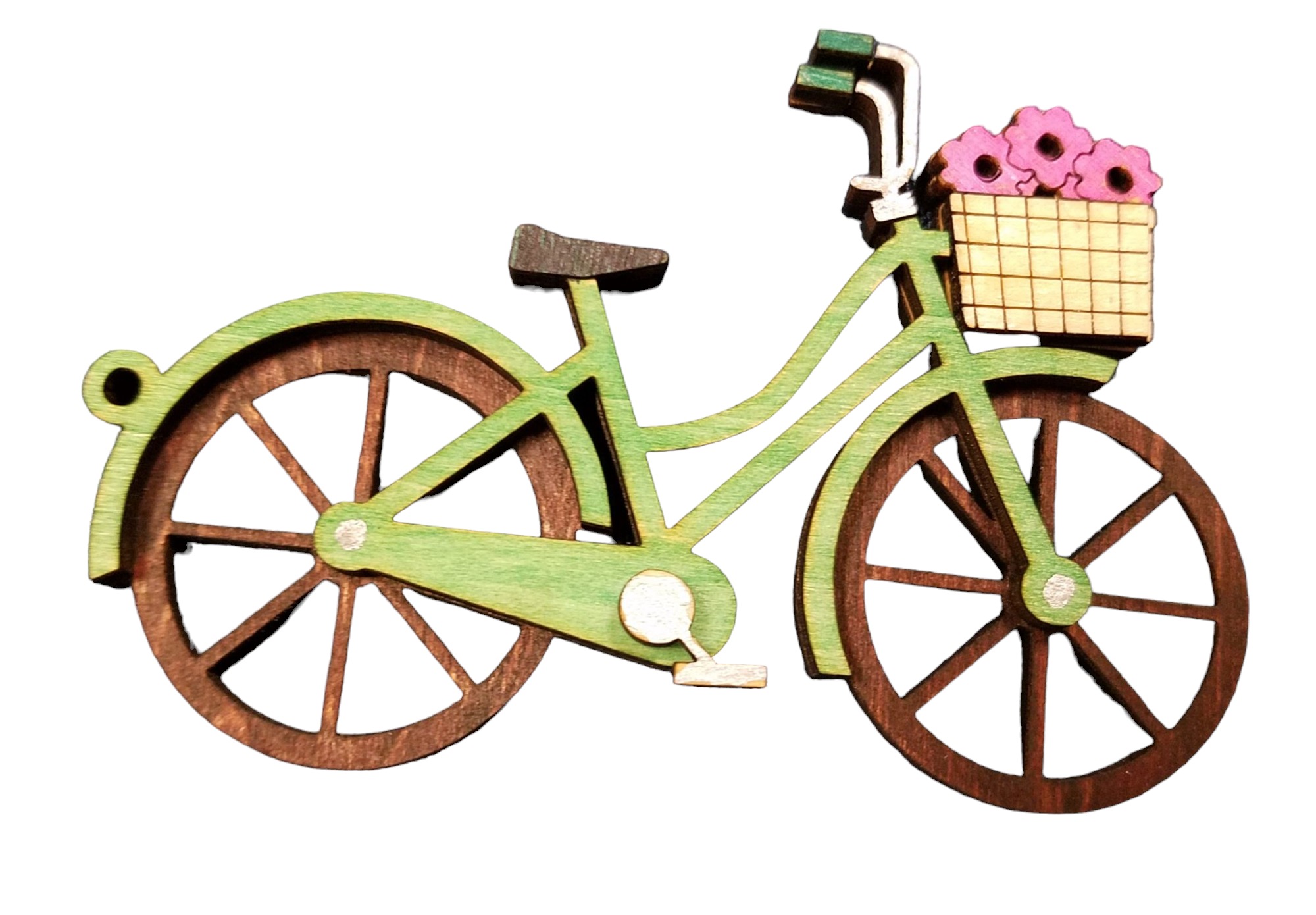 (image for) Wood Bicycle Ornament